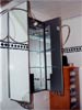 Badschrank geöffnet