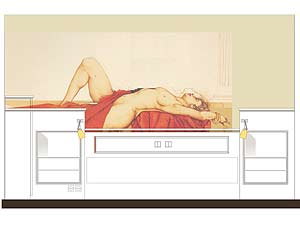 Schlafzimmer Perspektive