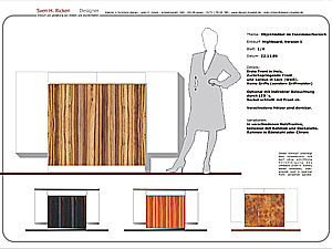 Entwurf Sideboard