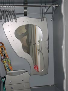 Garderobe oben