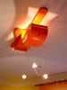 Deckenlampe hängend