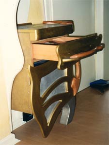 Detail Telefonschrank