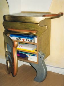 Detail Telefonschrank